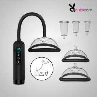 Automatic Vacuum Clitoral Breast & Vagina Pumps with 5 Size Cups