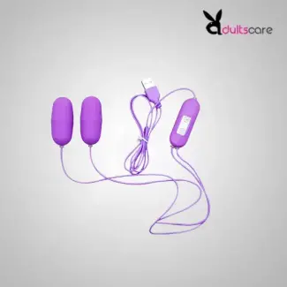 10 Frequency USB Double Egg Vibrator