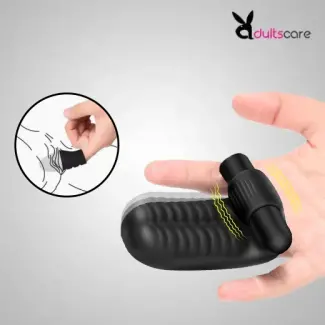 Luxury Silicone G spot Clitoris Vibrator Finger Masturbator Vagina Anal Stimulator