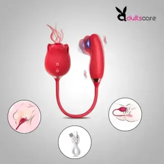 Sucking Rose G Spot Vibrator For Women