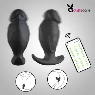 360° Rotating Vibrating APP Control Prostate Massager