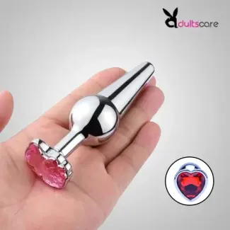 Heart Shape Anal Butt Plug Prostate Massager